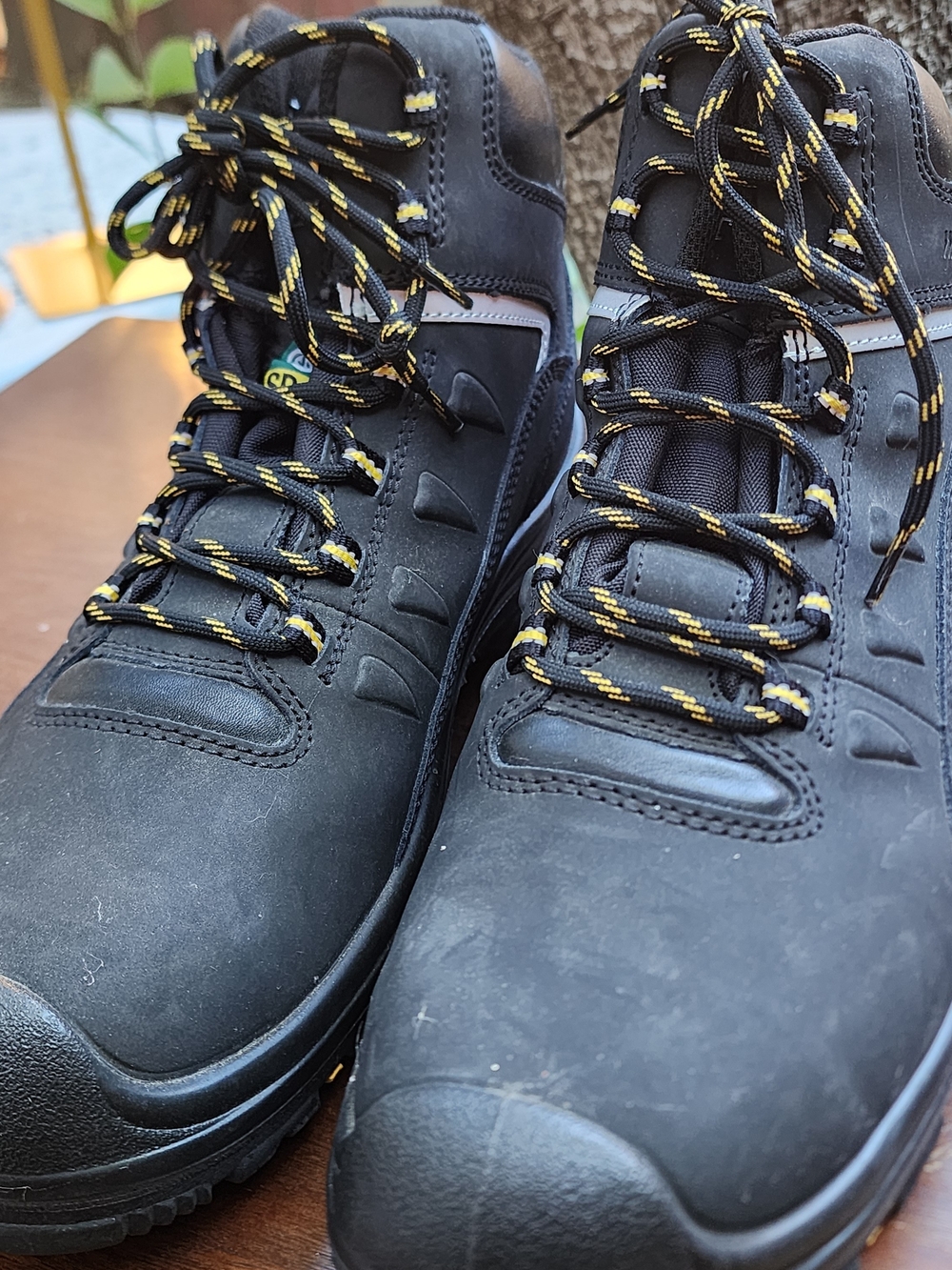 TERRA Findlay 6" Waterproof Composite Toe Safety Work Boots - Black [14]